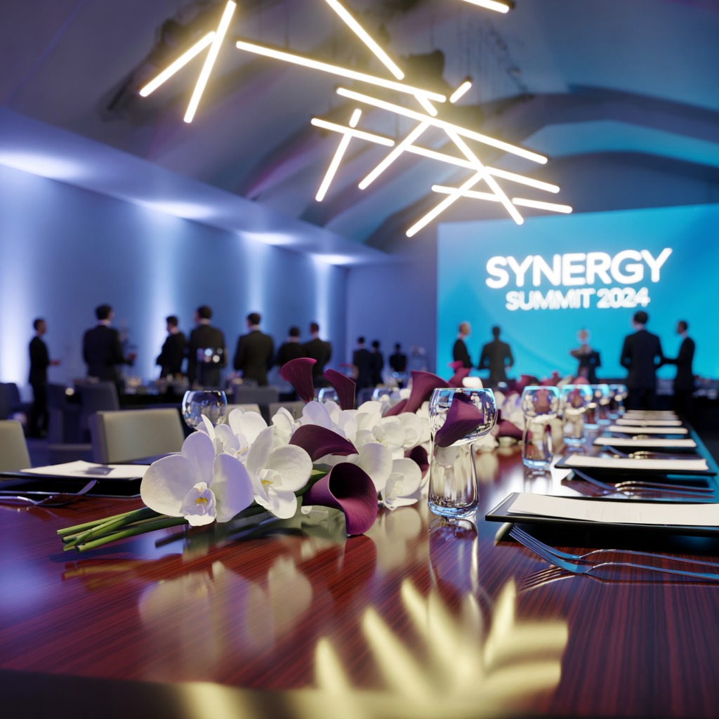 Corporate event decoration